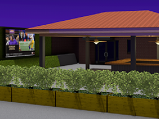 Outdoor Pavilion and Bar